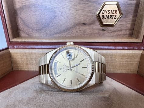 rolex oysterquartz day date review